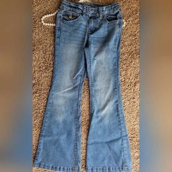Hippie Girl Other - Stylish Blue Kids' Hippie Girl Mid-Rise Flare Jeans SZ(8)
